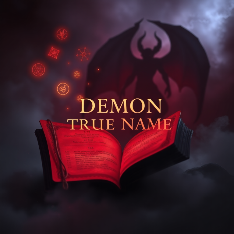 Demon True Name Generator