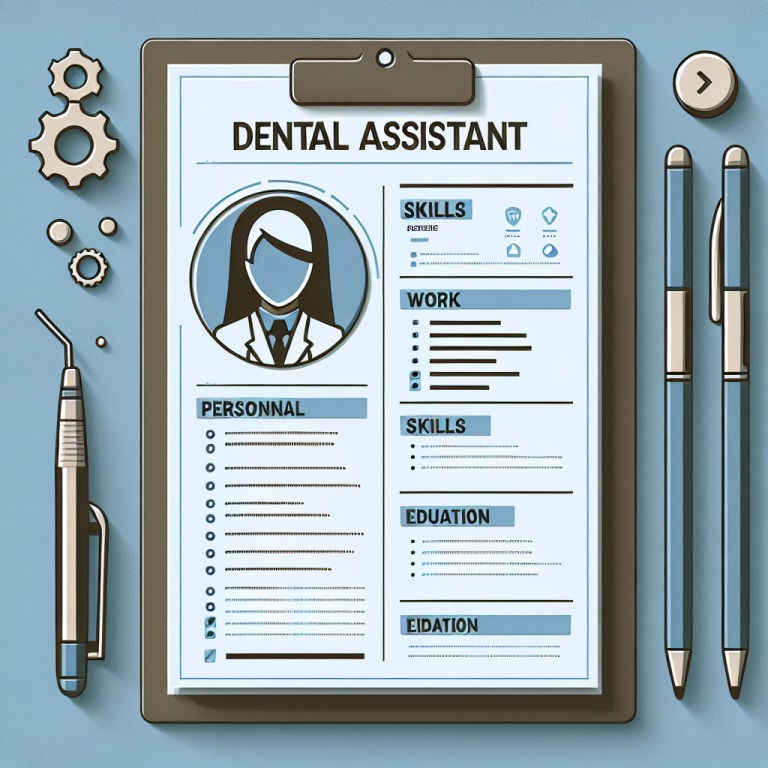 Dental Assistant Resume Generator