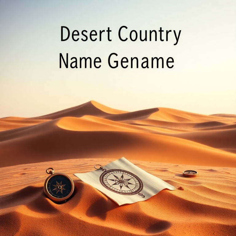 Desert Country Name Generator