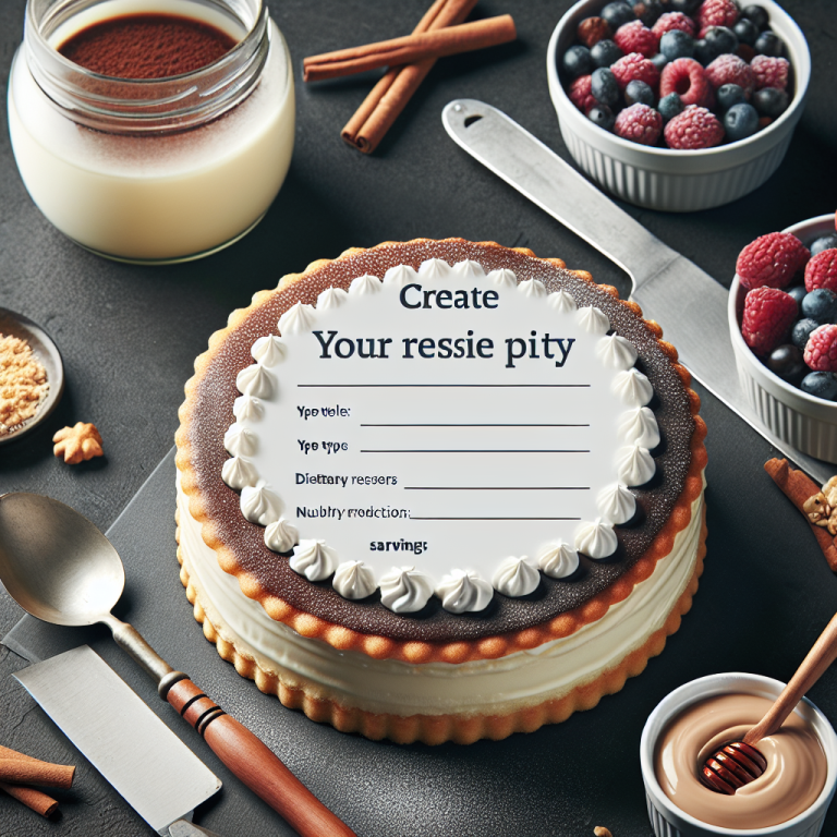 Dessert Recipe Generator