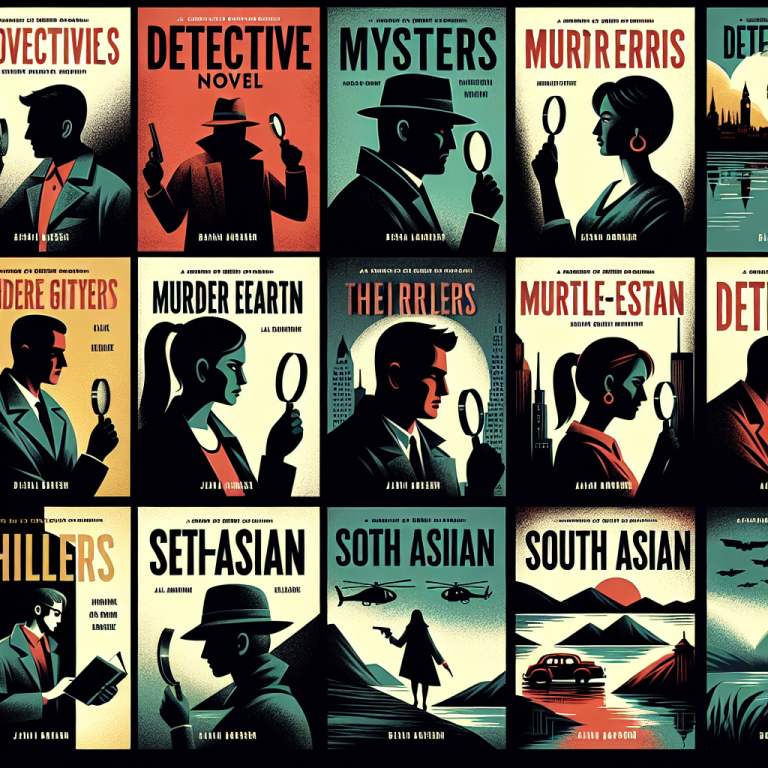Detective Book Cover Generator