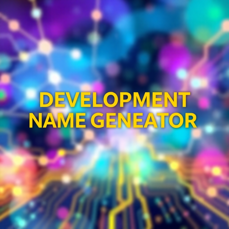 Development Name Generator