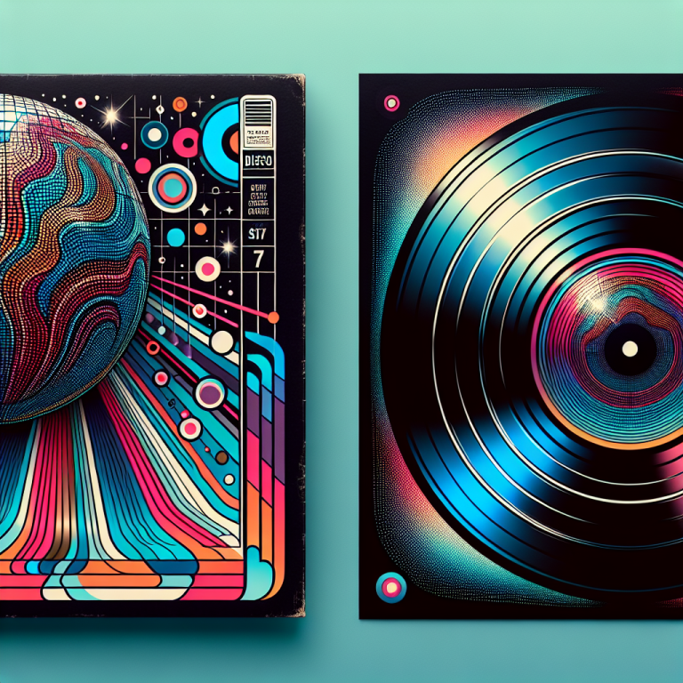 Disco Album Cover Generator