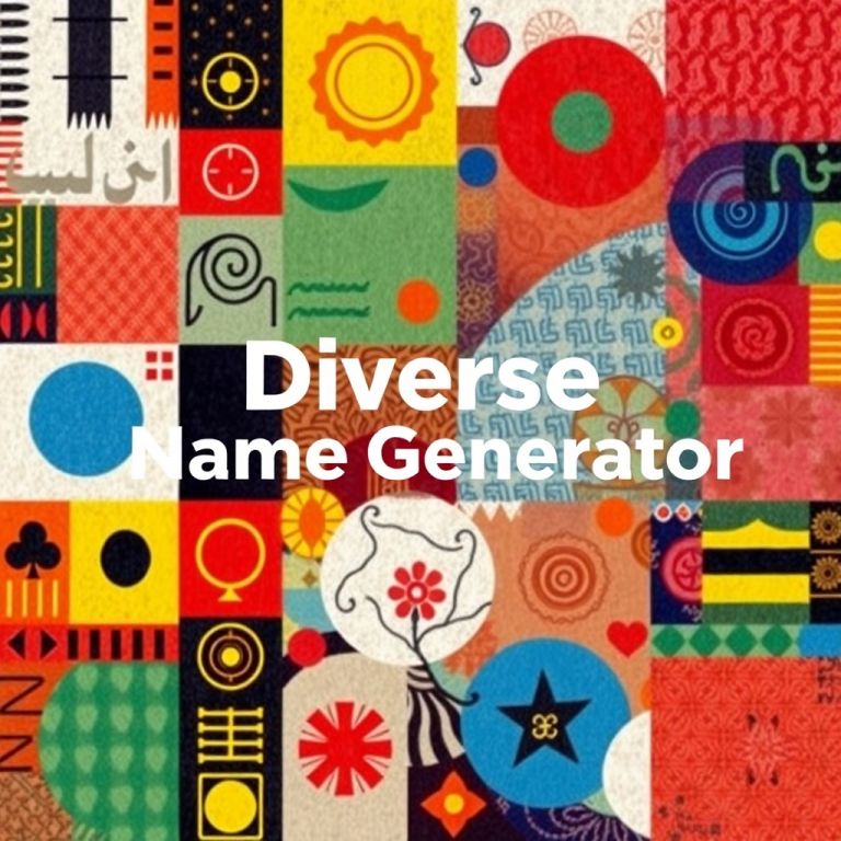 Diverse Name Generator