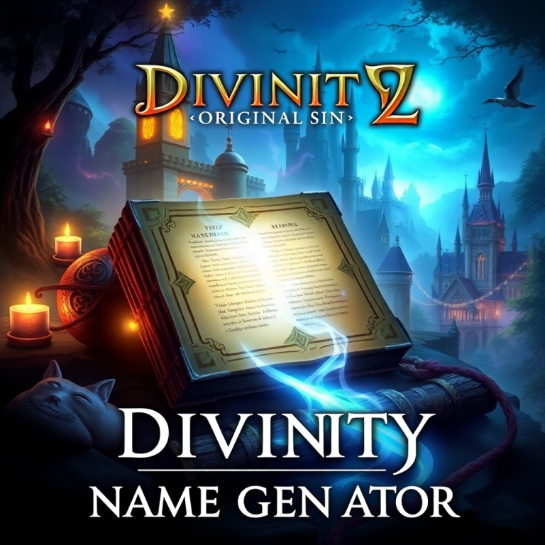 Divinity Original Sin 2 Name Generator