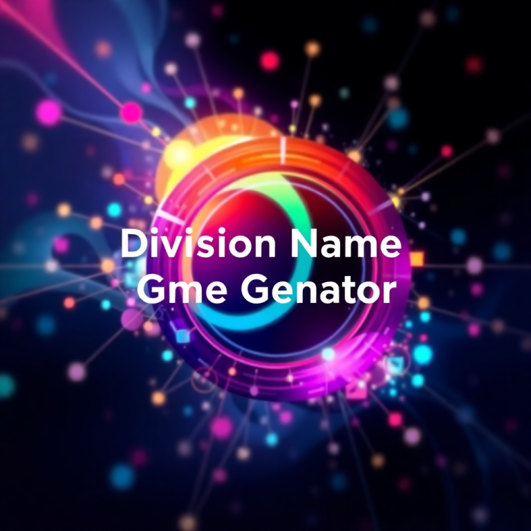 Division Name Generator