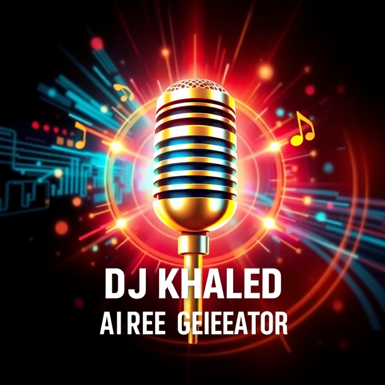 Dj Khaled Ai Voice Generator