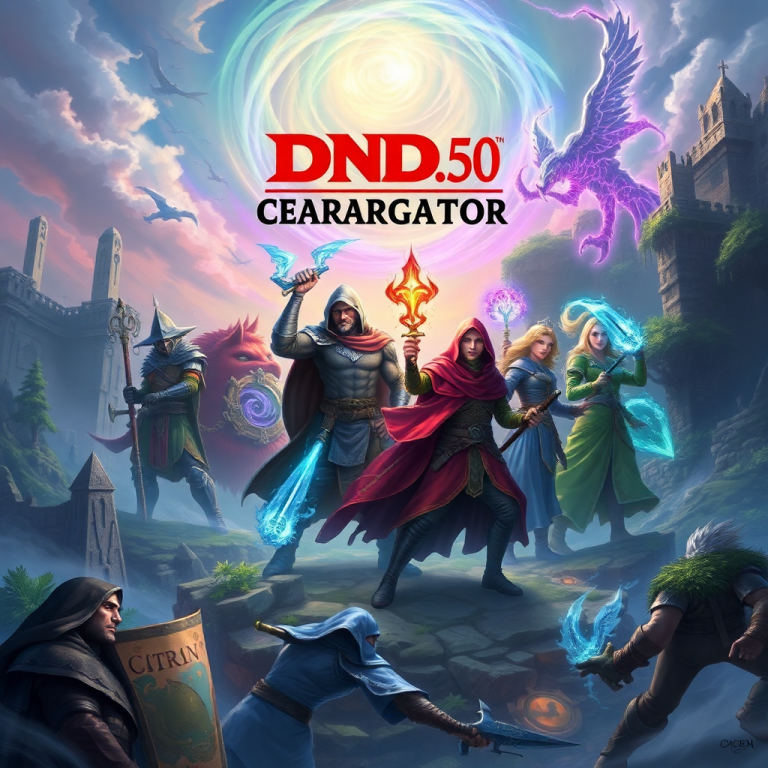 Dnd 5.0 Character Generator