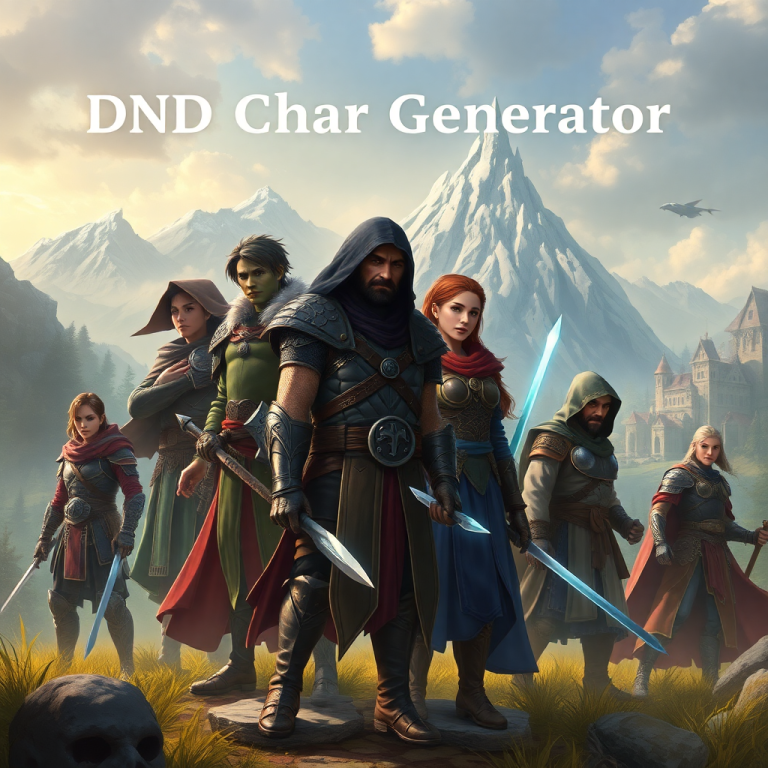 Dnd Char Generator