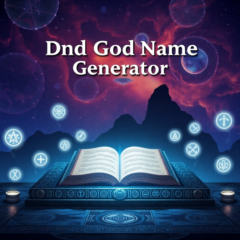 Dnd God Name Generator