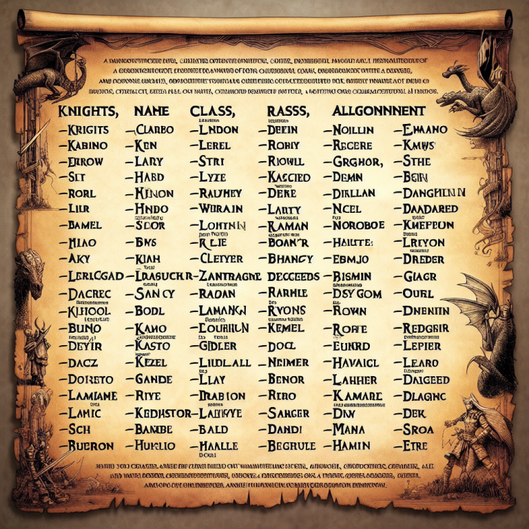 Dnd Name Generator