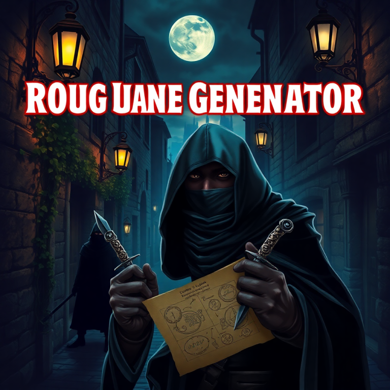 Dnd Rogue Name Generator