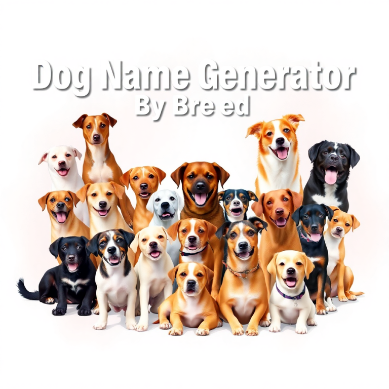 Dog Name Generator By Breed