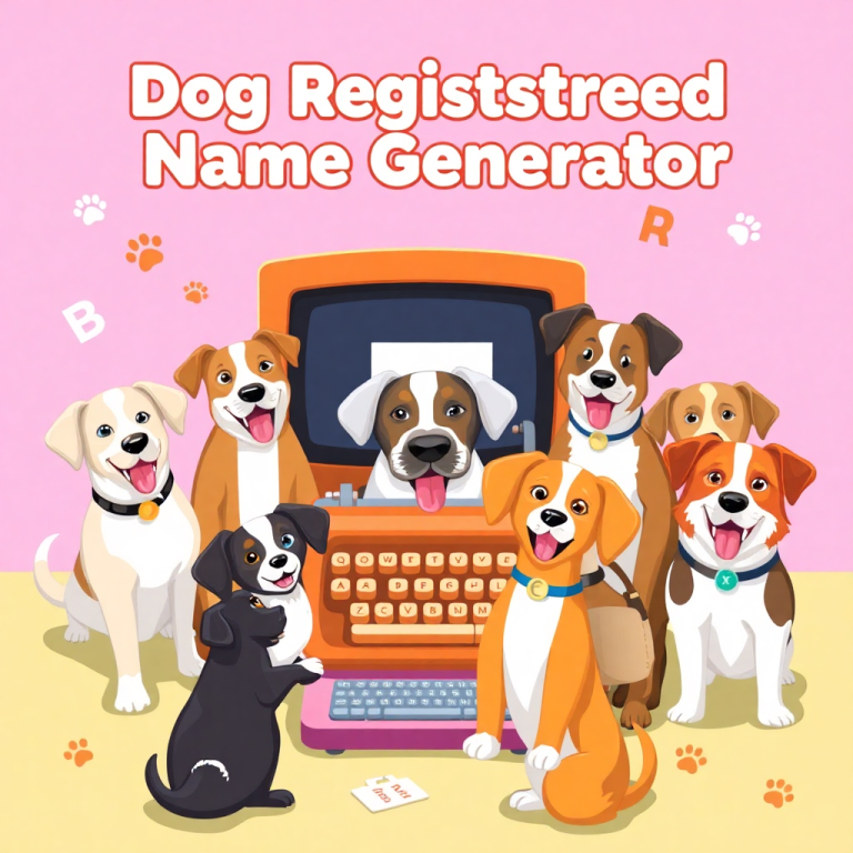 Dog Registered Name Generator