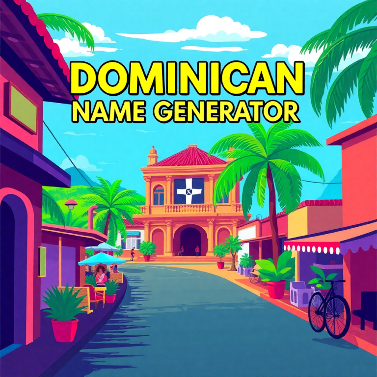Dominican Name Generator