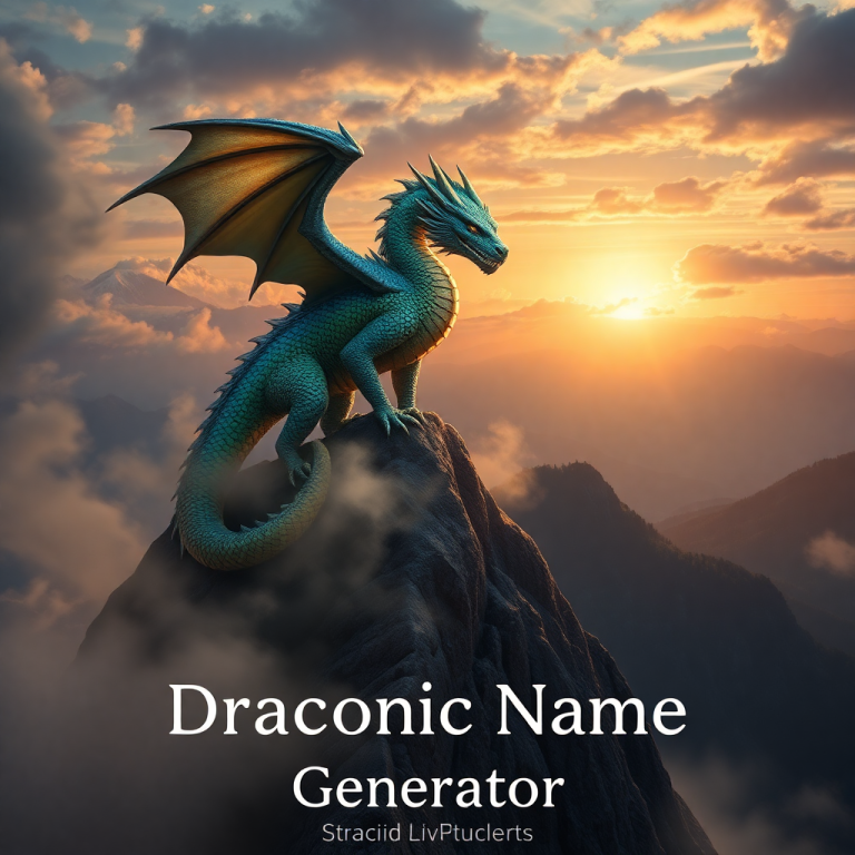 Draconic Name Generator