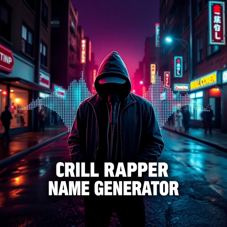 Drill Rapper Name Generator
