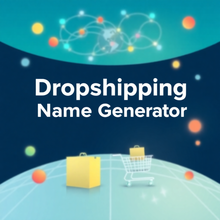 Dropshipping Name Generator