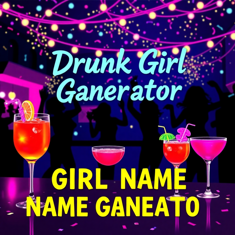 Drunk Girl Name Generator