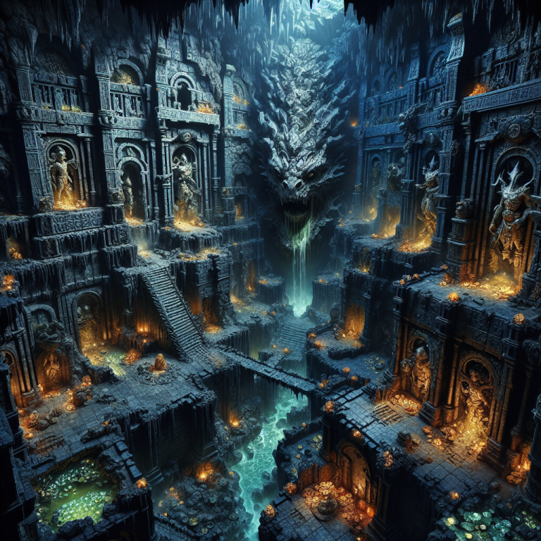 Dungeon Game Background Generator