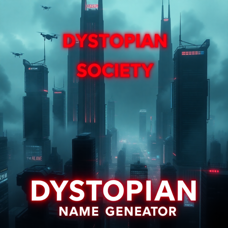 Dystopian Society Name Generator