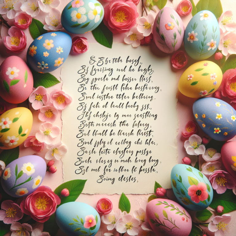 Easter Poem Generator