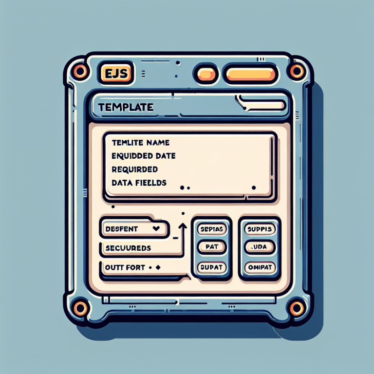 Ejs Template Generator