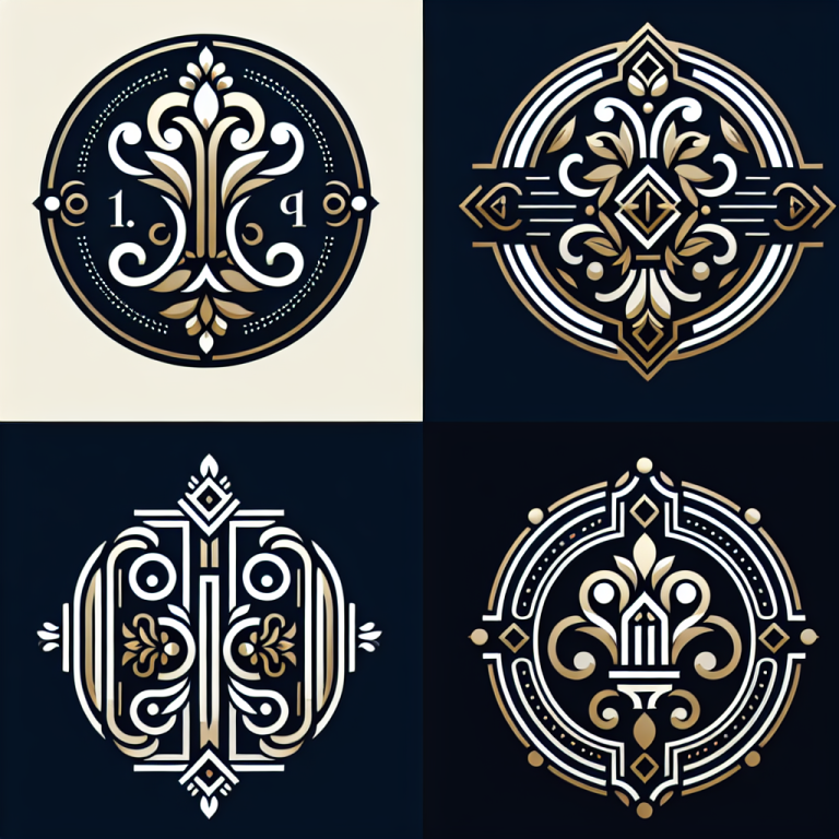 Elegant Emblem Logo Generator