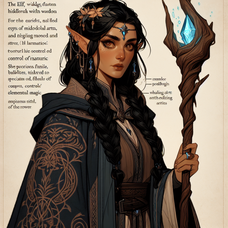 Elf Game Character Generator