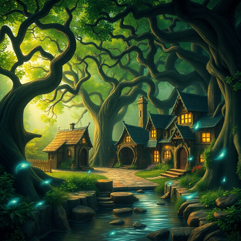 Elf Town Name Generator