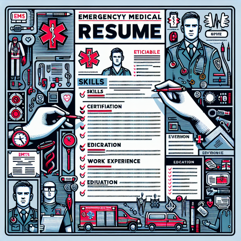 Emergency Medical Technician Resume Generator