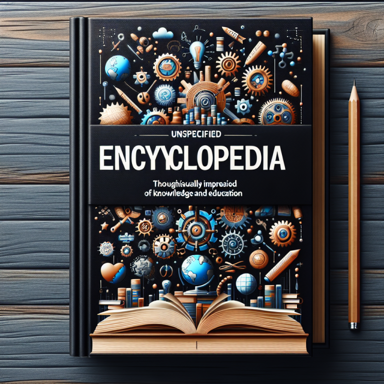 Encyclopedia Cover Generator