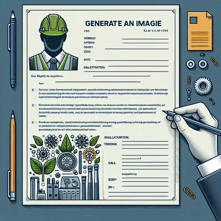 Environmental Engineer Cover Letter Generator