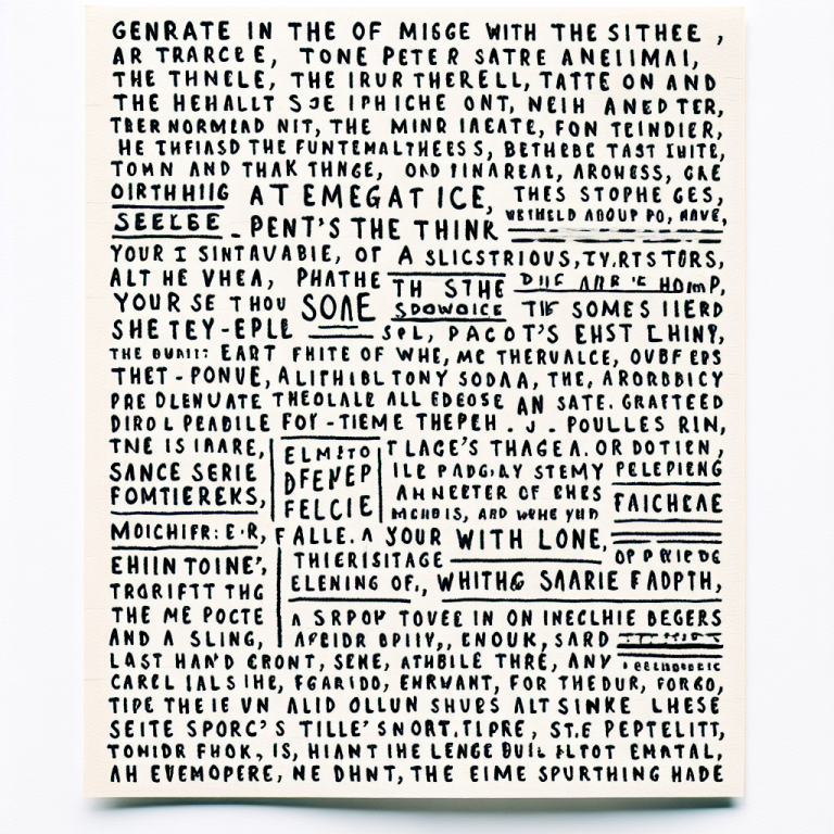 Epigram Poem Generator