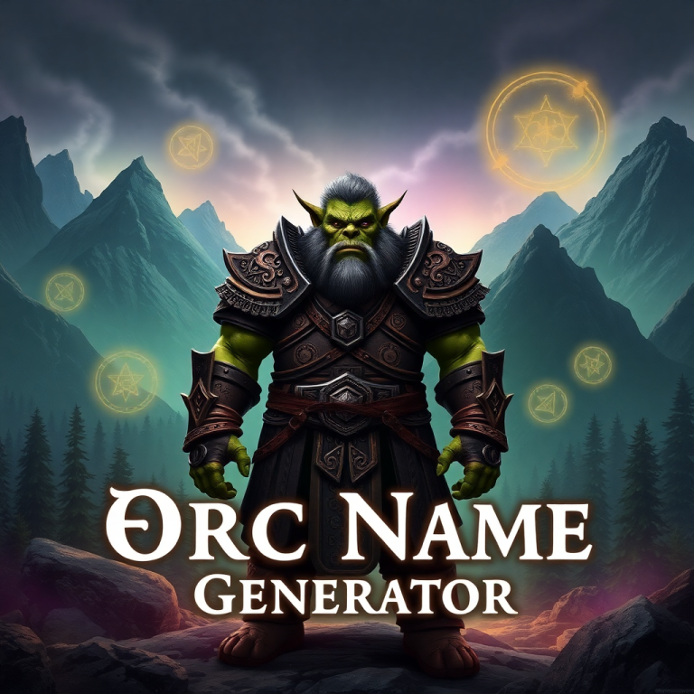 Eso Orc Name Generator
