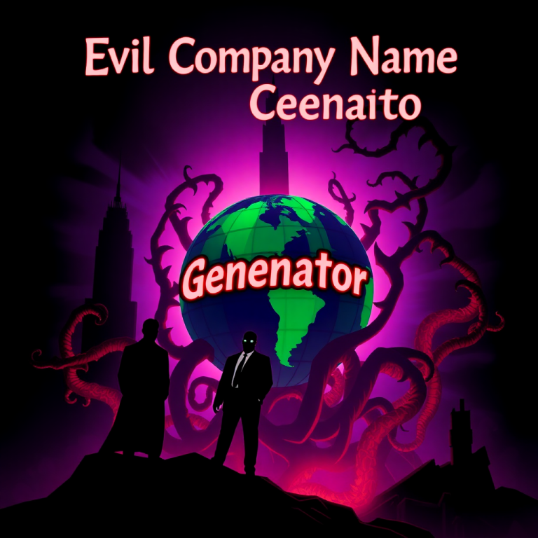 Evil Company Name Generator