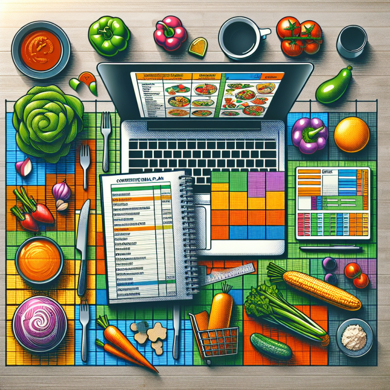 Excel Shopping List Meal Plan Generator