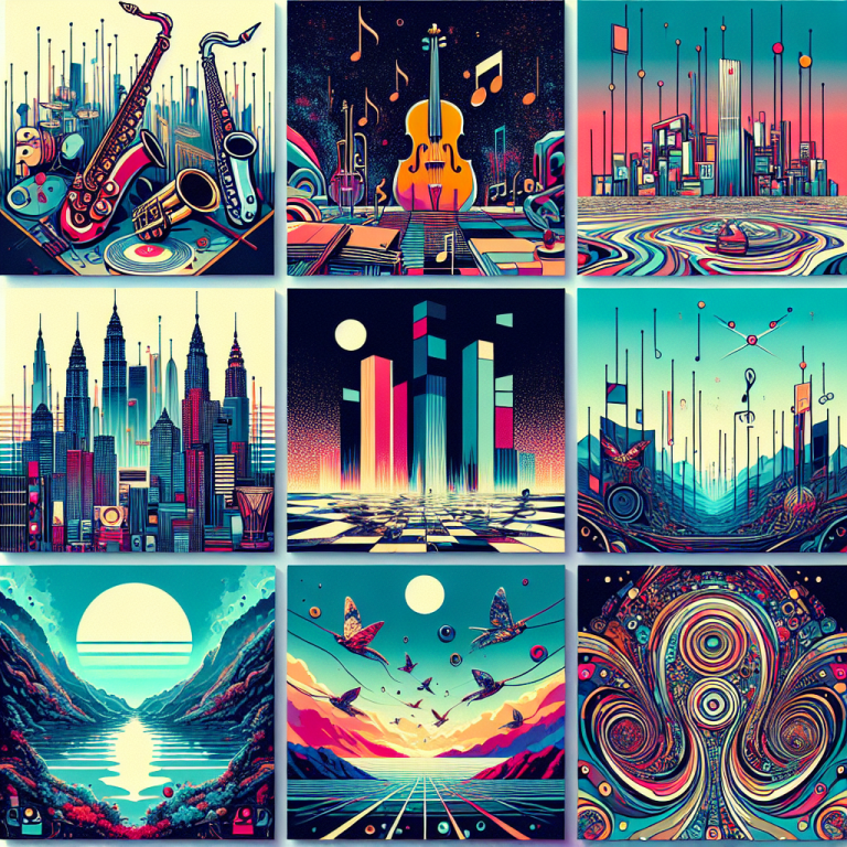 Experimental Album Cover Generator