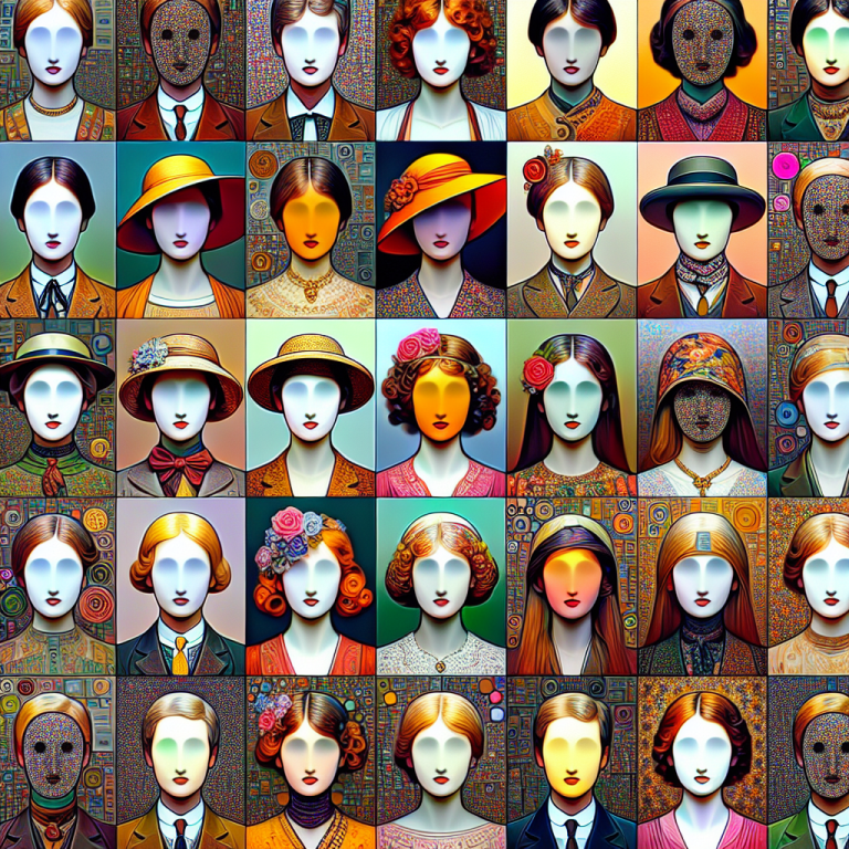 Faceless Portrait Generator