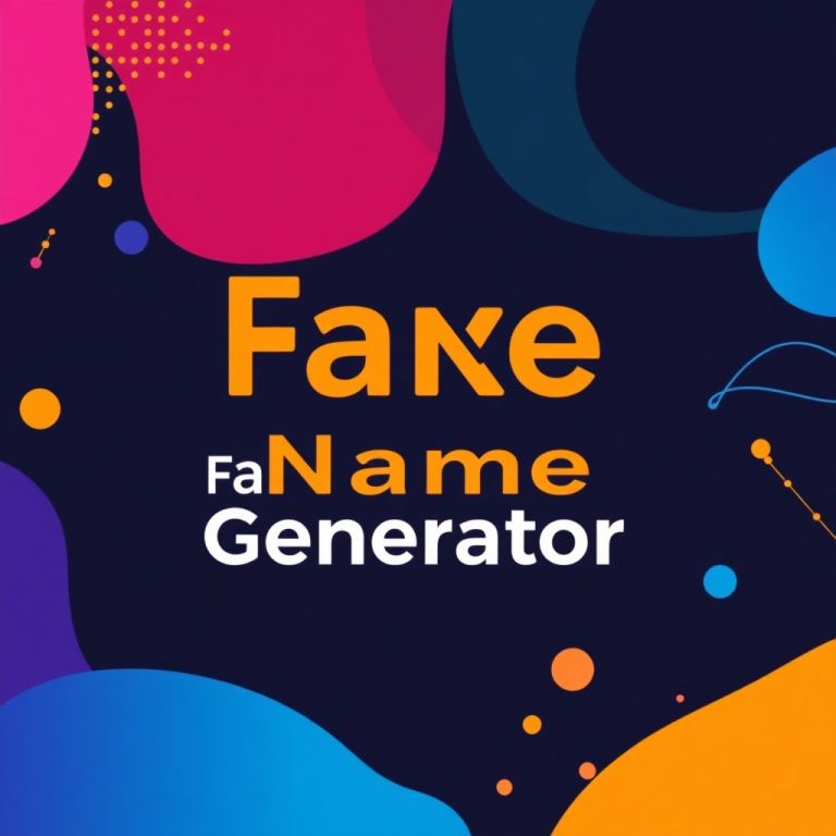 Fake Agency Name Generator