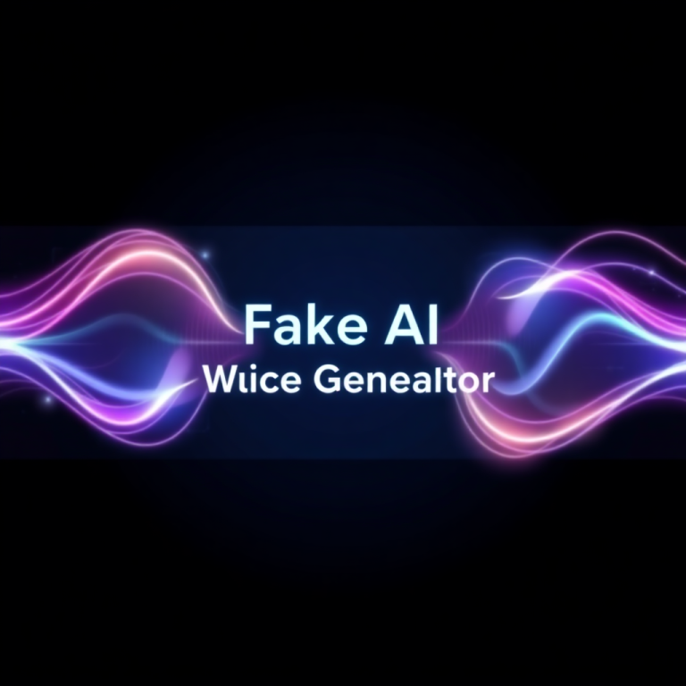 Fake Ai Voice Generator