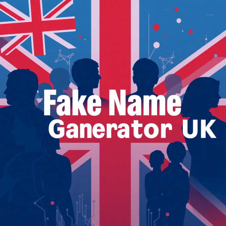 Fake Name Generator Uk