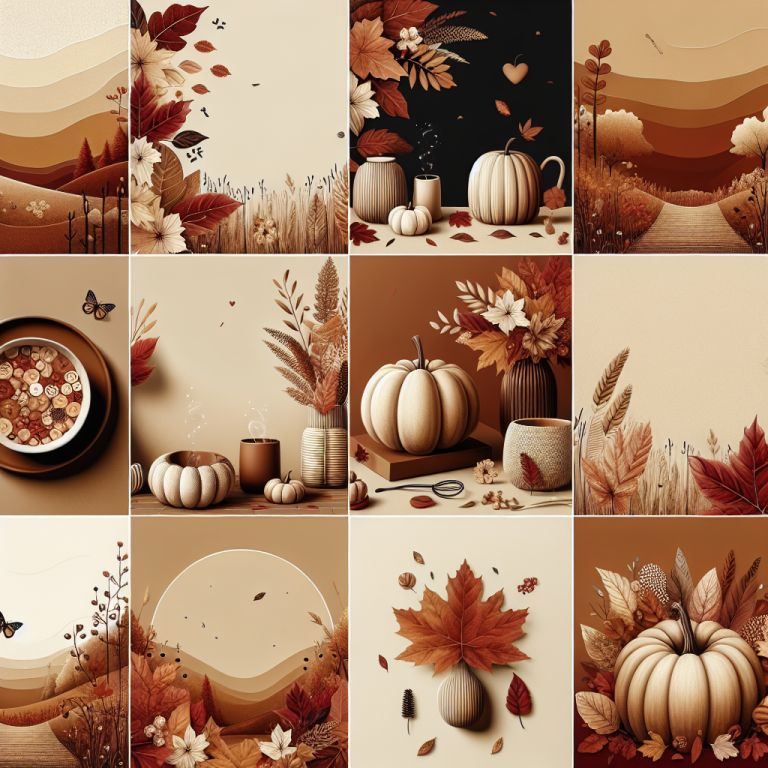 Fall September Aesthetic Wallpaper Generator