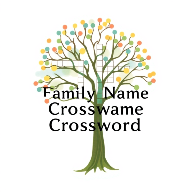 Family Name Crossword Generator