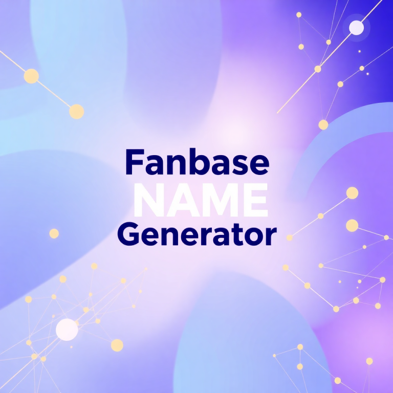 Fanbase Name Generator