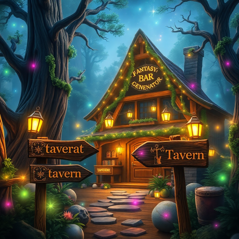Fantasy Bar Name Generator