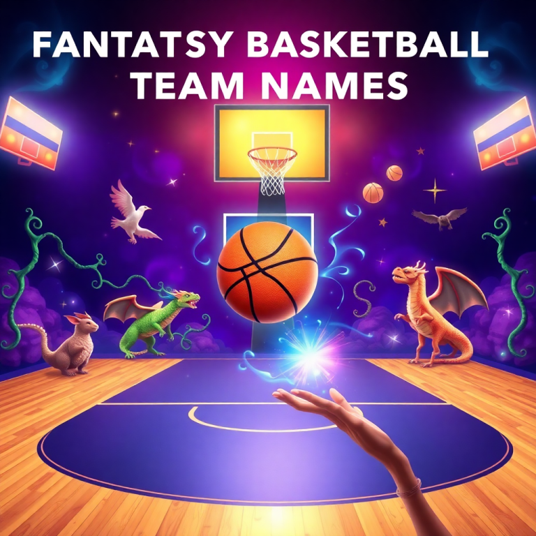 Fantasy Basketball Team Names Generator