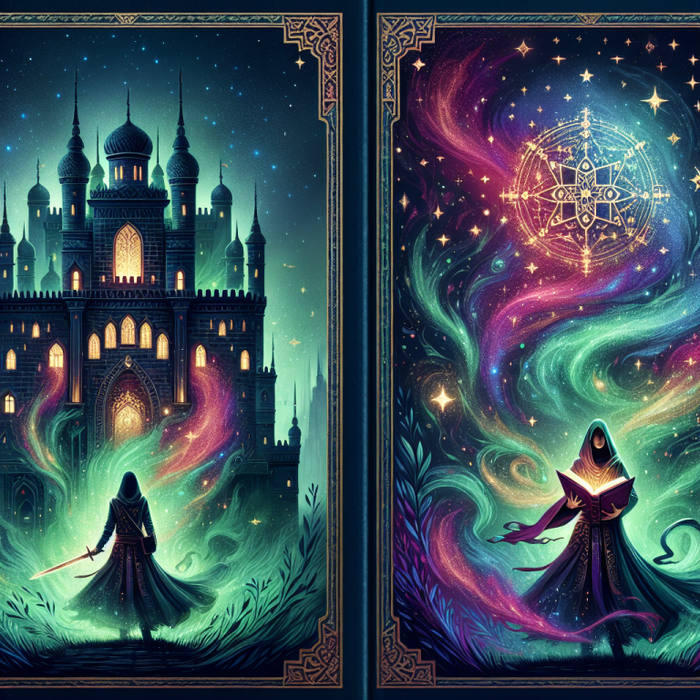 Fantasy Book Cover Generator