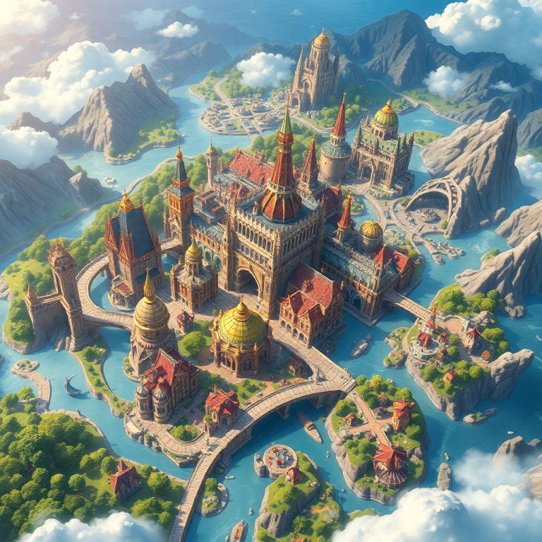 Fantasy City Map Generator