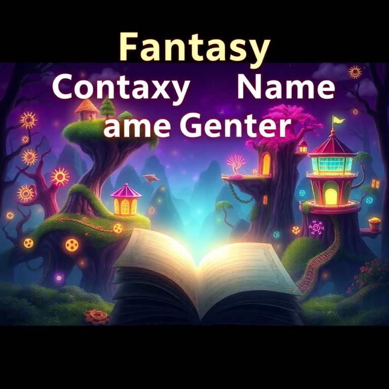 Fantasy Company Name Generator